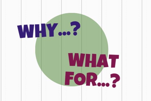 WHY VS WHAT FOR BECAUSE DUE TO IN ORDER TO SO THAT