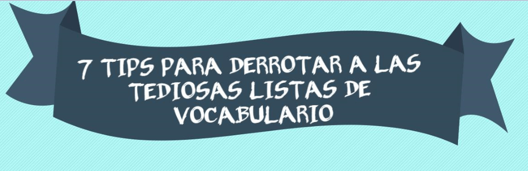 tips vocabulario